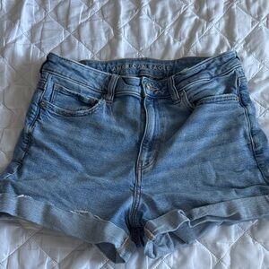 American Eagle Outfitters Light Blue Jean Shorts